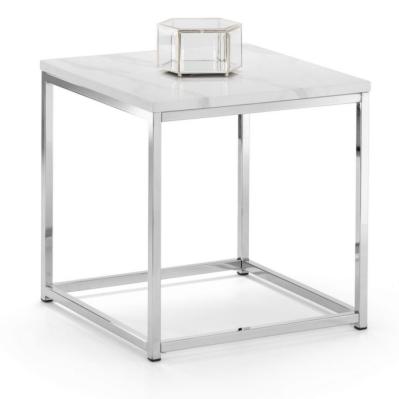 Scala Silver Lamp Table
