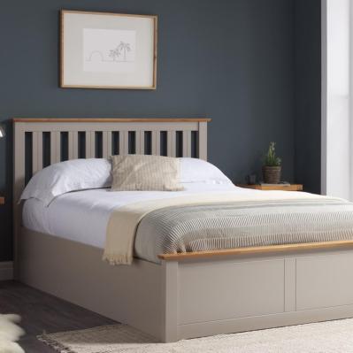 Phoenix Ottoman Bed - Pearl Grey