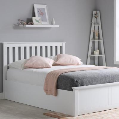 Phoenix Ottoman Bed - White