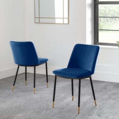 Delaunay Dining Chair - Blue